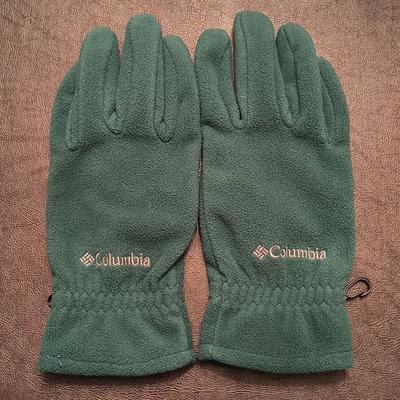 Columbia Accessories | Columbia Men's Fleece Gloves, Size Medium | Color: Green | Size: Medium