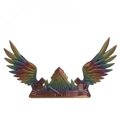 3D Printed Rainbow Color Spread Wings Remote Control Stand