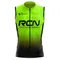 2025 Rcn Nuovo ciclismo compresso estivo antivento leggero senza maniche da uomo felpa da ciclismo