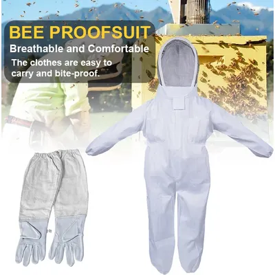 Professionelle Ganzkörper-Imkleidung, Imker, Bienenschutzanzug, Apiarian, Ganzkörper-Ausrüstung, Image