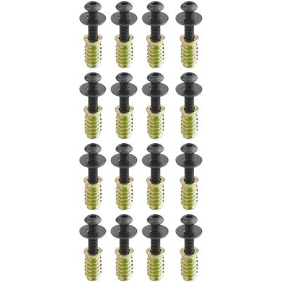So-tech - sotech Schraubenset 16 Stück M6 x 25 mm mit Gewindemuffen/Einschraubmuffen M6 x 20 mm und Image