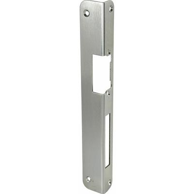 Winkelschließblech f. GU Secury f. E-Türöffner/AT-Stück, rechts, verzinkt silber Image