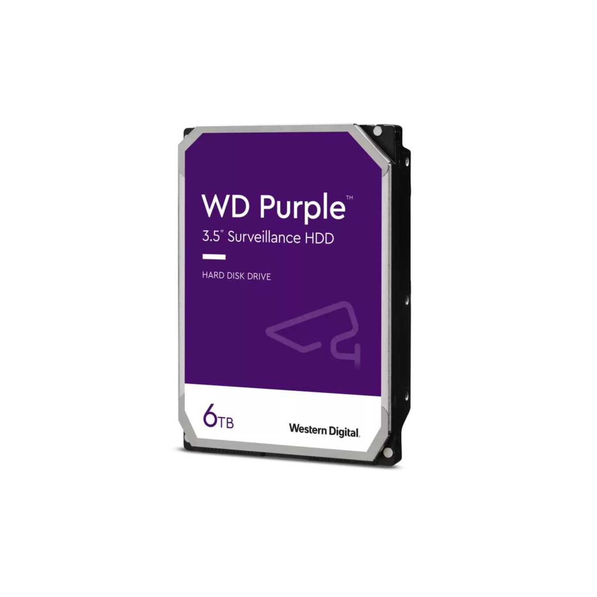 Western Digital HDD WD Purple WD64PURZ 6TB - 6Gb/s Sata III 256MB (D) Image