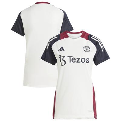 Manchester United adidas Tiro 24 Trainingstrikot - Nicht-gerade weiss - Damen Image