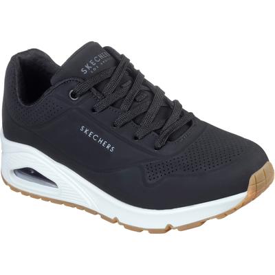 Skechers Uno Stand On Air Polyurethan Damen Sneaker In Schwarz