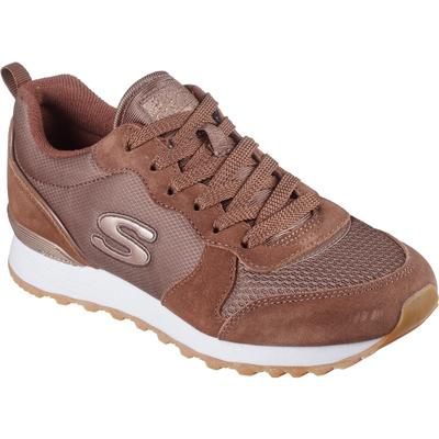 Skechers OG 85 Goldn Gurl Leder Damenschokolade Sneakers