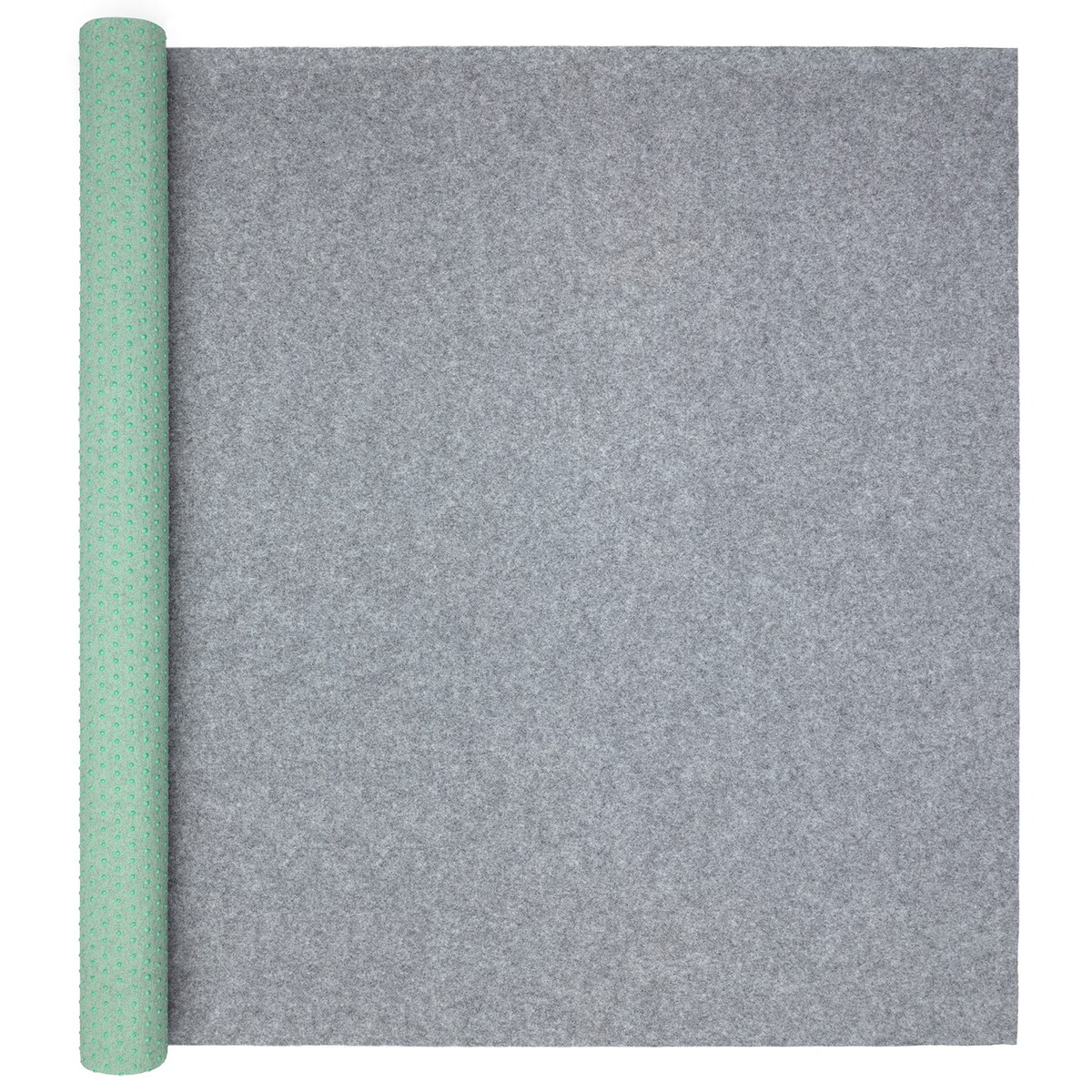 Midori Rasenteppich 200 x 450 cm Grau mit Noppen Kunstrasen Teppich Balkon Terrasse Outdoor Image