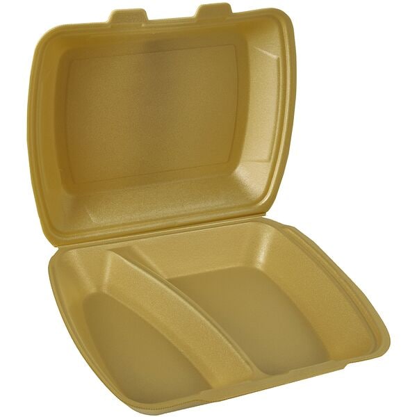 Papstar 200er-Pack Einweg-Menüschalen - 24,3 x 20,8 cm, 24.3x7.5x20.8 cm Image