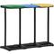Supporti Sacchi Rifiuti con Coperchio 240-330 l Multicolori pp - Vidaxl