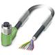 Phoenix Contact - 1522930 Connettore confezionato per sensore o attuatore M12 Presa angolata 5.00 m
