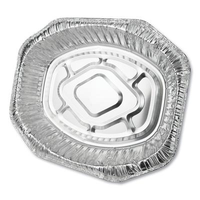 Durable Packaging 40010 Aluminum Roaster Pans, Extra-Large Oval, 50/Carton - Case of 50