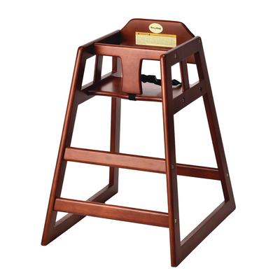 Alpine Industries Wooden Stackable High Chair, Supports Up to 50 lb, 29.02