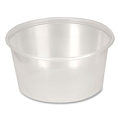 Fabri-Kal PPC400 Portion Cups, 4 oz, Clear, 250/Sleeve, 10 Sleeves/Carton - Case of 2500