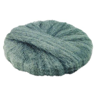 Global Material GMT 120200 Radial Steel Wool Pads, Grade 0 (fine): Cleaning & Polishing, 20", Gray, 12/CT - Case of 12 GMT120200