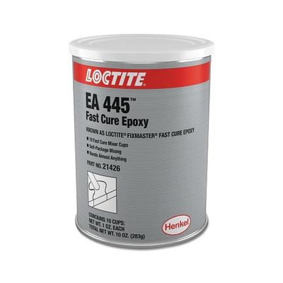 Loctite Fixmaster Fast Cure Epoxy, Mixer Cup, 1 oz, Capsule, Grey (442-209718)