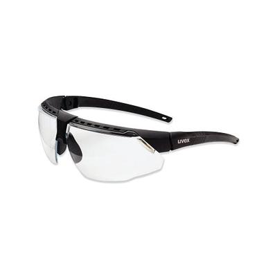 Honeywell Avatar Eyewear, Clear Lens, Polycarbonate, Anti-Fog, Black Frame (763-S2850HS)