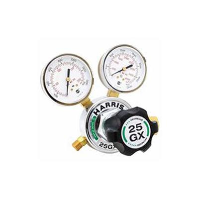 J.W. Harris 25GX Single-Stage Medium/Heavy-Duty Regulator, CGA 540, Oxygen (348-3000510)