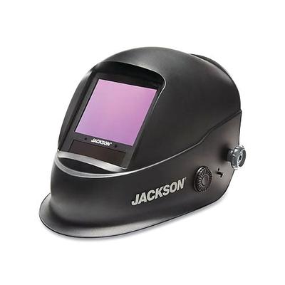 Jackson Safety Translight+ 555 Premium Auto Darkening Helmet, Shade 3, 5 to 14 Shade, Black, 3.23 in x 3.86 in Window (138-46250)