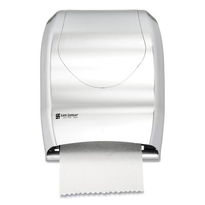 San Jamar T1370SS Tear-N-Dry Touchless Roll Towel Dispenser, 16 3/4 x 10 x 12 1/2, Silver