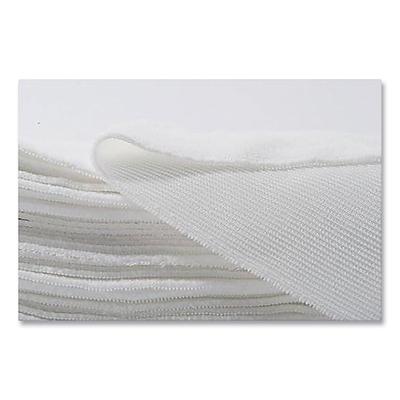 TrustMedical TMMP446018 Freedom S1 Disposable Microfiber Wet/Dry Dust Mop Pads, 18 x 5, White, 50 Pads/Bag, 10 Bags/Carton TMDTMMP446018