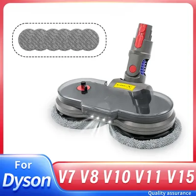 Für Dyson V7 V8 V10 V11 V15 Staubsauger Moppaufsatz mit abnehmbarem Wassertank Elektrischer Nass-Trocken-Wischkopf Image