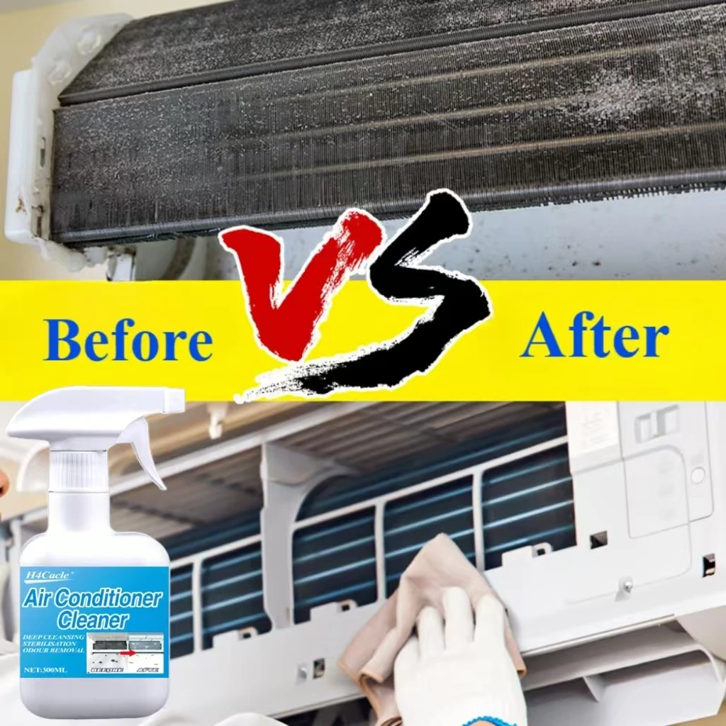 Klimaanlage Reiniger Spray Leistungsstarke Reinigung Haushalt Maschine Reinigung Deodorant Reinigung Werkzeuge Entfernen Schmutz Image