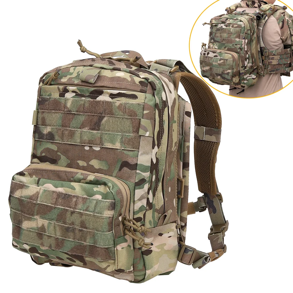Taktischer Rucksack mit Reißverschluss, großes Fassungsvermögen, GP-Beutel für Jagdweste, Plattenträger, FCPC AVS, CPC, JPC 2.0 3.0, LV119 YKK # 10er Reißverschluss Image