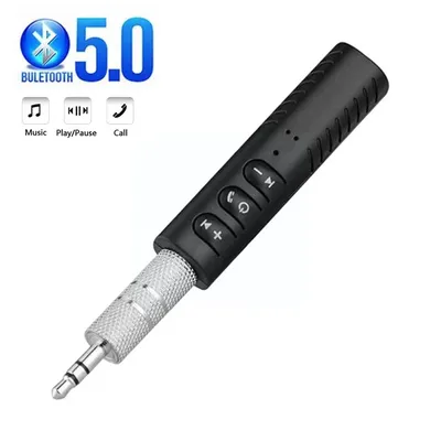 2-in-1-Auto-Wireless-Bluetooth-Empfänger 3,5 mm Klinke AUX Audio Auto Wireless Audio Receiver Handy Image