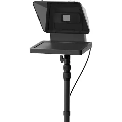 Teleprompter with Built-in Screen for YouTube, Twitch, Zoom, MS Teams and More, Supports