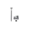 Kit De 50 Fixations, L.120 Mm Gris Bol-Fixations