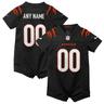 Cincinnati Bengals Home Jersey Romper - Custom - Newborn