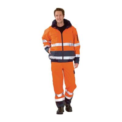 Warnschutz-Comfortjacke Gr.XXL orange/marine Planam Image
