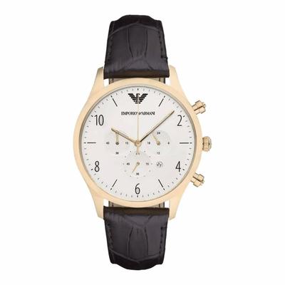 Emporio Armani Herrenuhr Quartz Gold