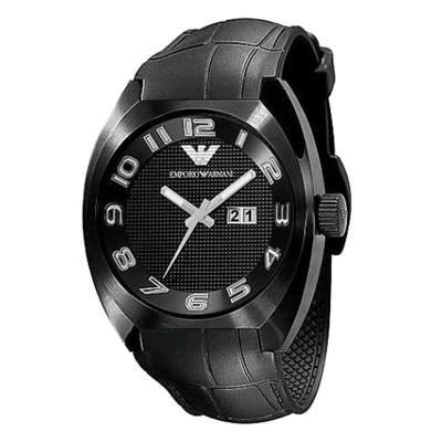 Emporio Armani Herrenuhr Quartz Schwarz