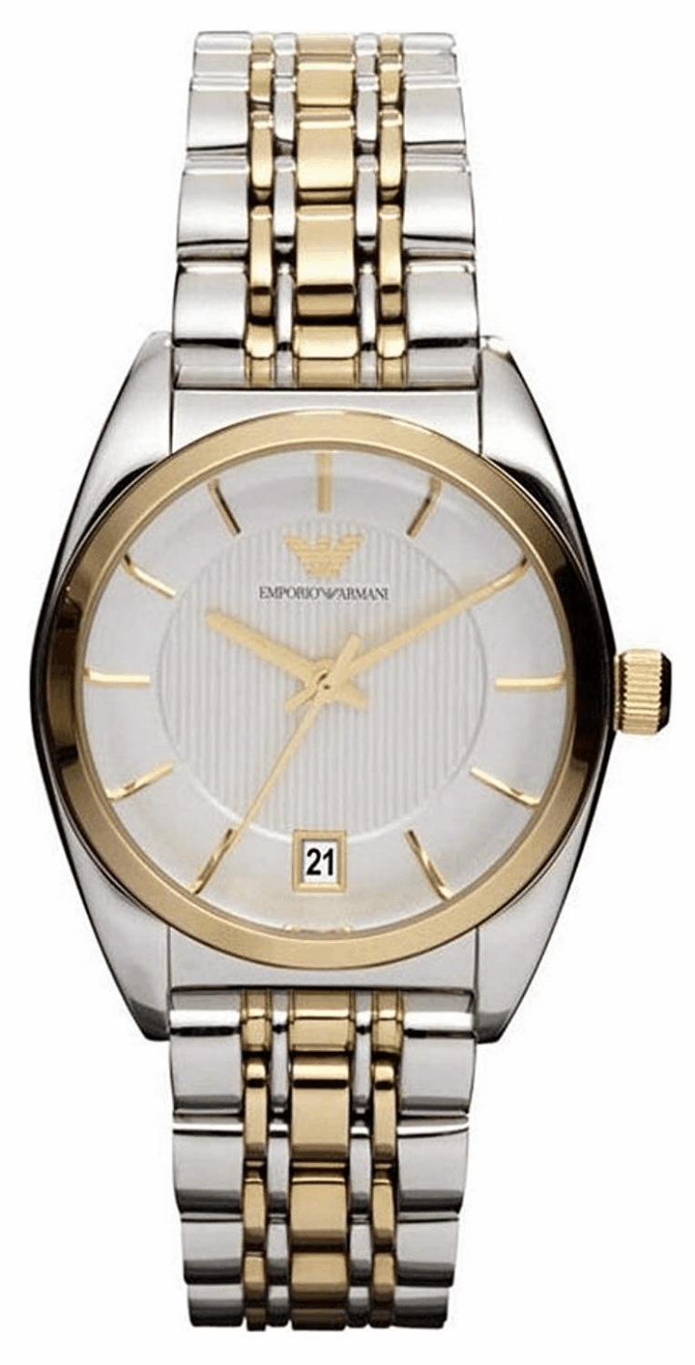 Emporio Armani Damenuhr Quartz Gold - Silber Image