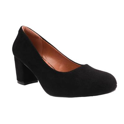 Where's That From - Damen Pumps "Melrose", Wildleder (Schwarz)