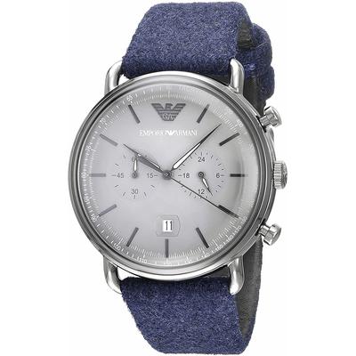 Emporio Armani Herrenuhr Quartz Silber