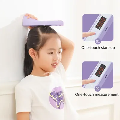 Ultrasound Height Measuring Tool Portable Accurate Smart Height Measurement Scale For Children