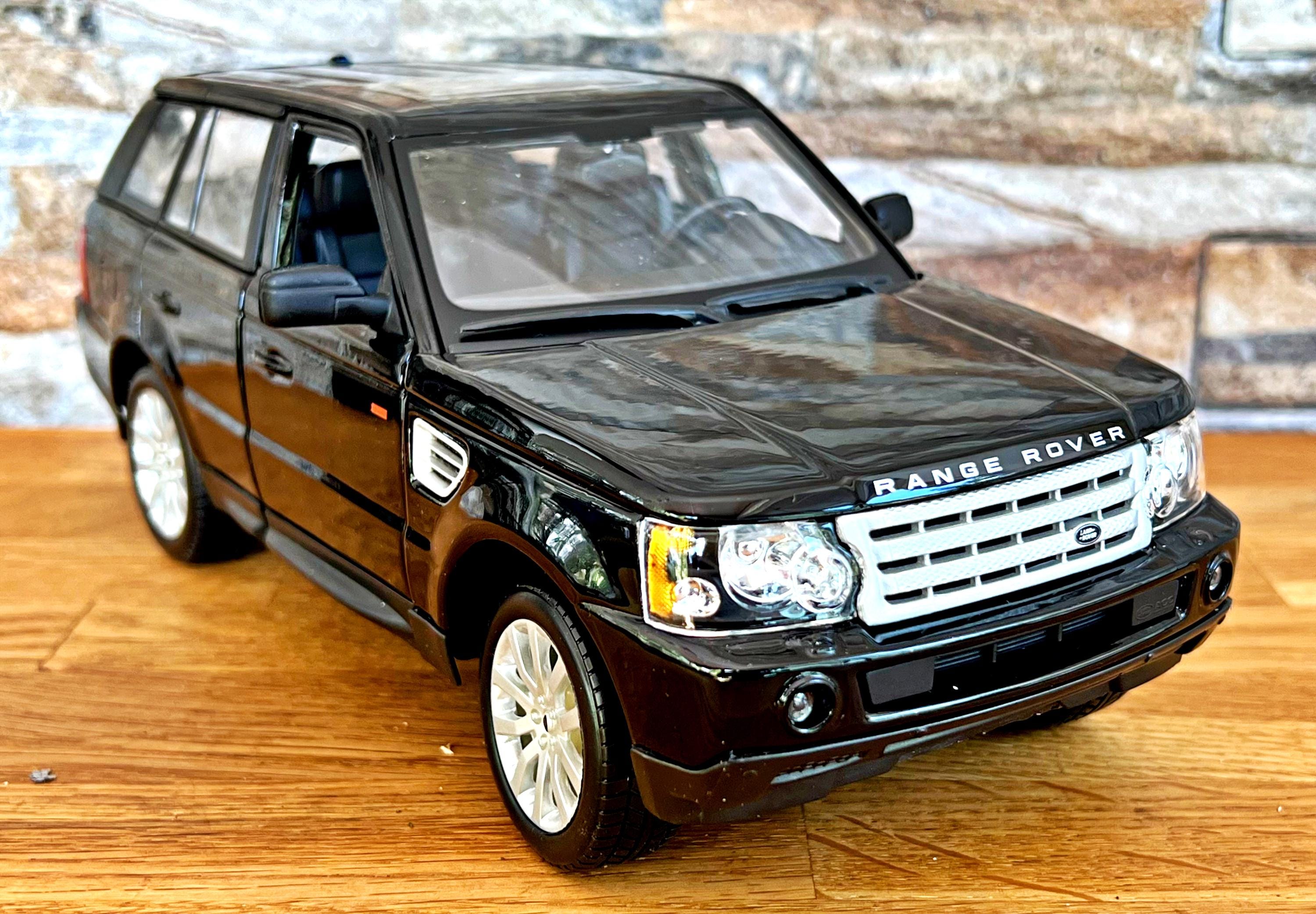 Range Rover Sport, modello di auto in scala 1/18, auto pressofusa, Jeep pressofusa, modello di auto pressofusa, Range Rover, Land Rover