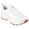 Sneaker SKECHERS "D'LITES-GOOD NEUTRAL", Damen, Gr. 39, weiß (weiß, beige), Leder, modisch, Schuhe, Chunky Sneaker, Plateausneaker mit Memory Foam