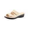 Pantolette CLASSIC, Damen, Gr. 38, beige, Lederimitat, klassisch, Schuhe