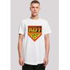 T-Shirt F4NT4STIC "Kiss Rock Band Army Logo", Herren, Gr. 5XL, weiß, Obermaterial: 100% Baumwolle, casual, regular fit, Rundhals, Kurzarm ohne Bündchen, Shirts, Premium Qualität, Musik, By Rock Off