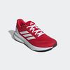 Laufschuh ADIDAS PERFORMANCE "RUNFALCON 5", Gr. 46, rot (better scarlet, cloud weiß, core schwarz), Textil, Synthetik, sportlich, Schuhe