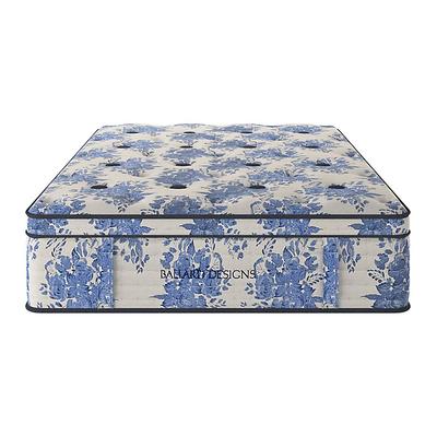 Designs Luxe Euro Pillowtop Mattress - California King, Plush - Ballard Designs