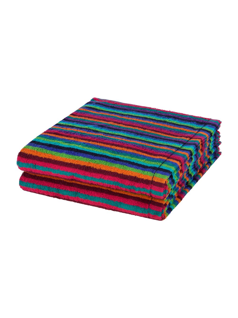 Cawö Handtuchset 2-teilig Damen mehrfarbig, ONE SIZE Image