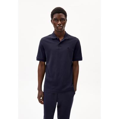 MAARIO | Polo T-Shirt aus Bio-Baumwolle - blau (L) Image