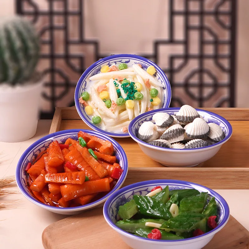 Plats de simulation de faux aliments, modèles alimentaires, accessoires de cuisine, aliments chinois, restaurants, présentoirs de fenêtre de restaurant, présentoirs d'échantillons