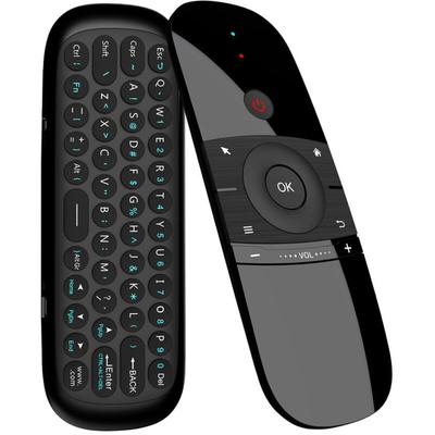 Cyslmuk - 2,4 GHz Air Mouse Fernbedienung mit Tastatur, integrierte Gyro-Sensoren, wiederaufladbare Image