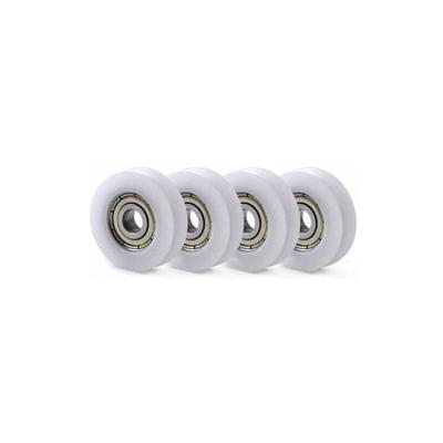 Dolaso - 10 Stück u Nylon Kunststoff integrierte 608 Lager Rillenkugeln 6 30 10 mm Führungsrolle Image