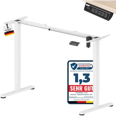 Albatros - UP30 weiss Gestell für Schreibtisch Höhenverstellbar Elektrisch mit Motor, weiss Image